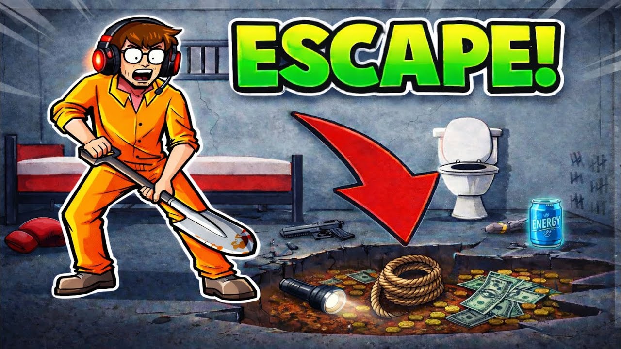 Prison Game Is Too Dangerous 😱 | Part 1 | First Time Playing | Hindi Gameplay#prisonescape