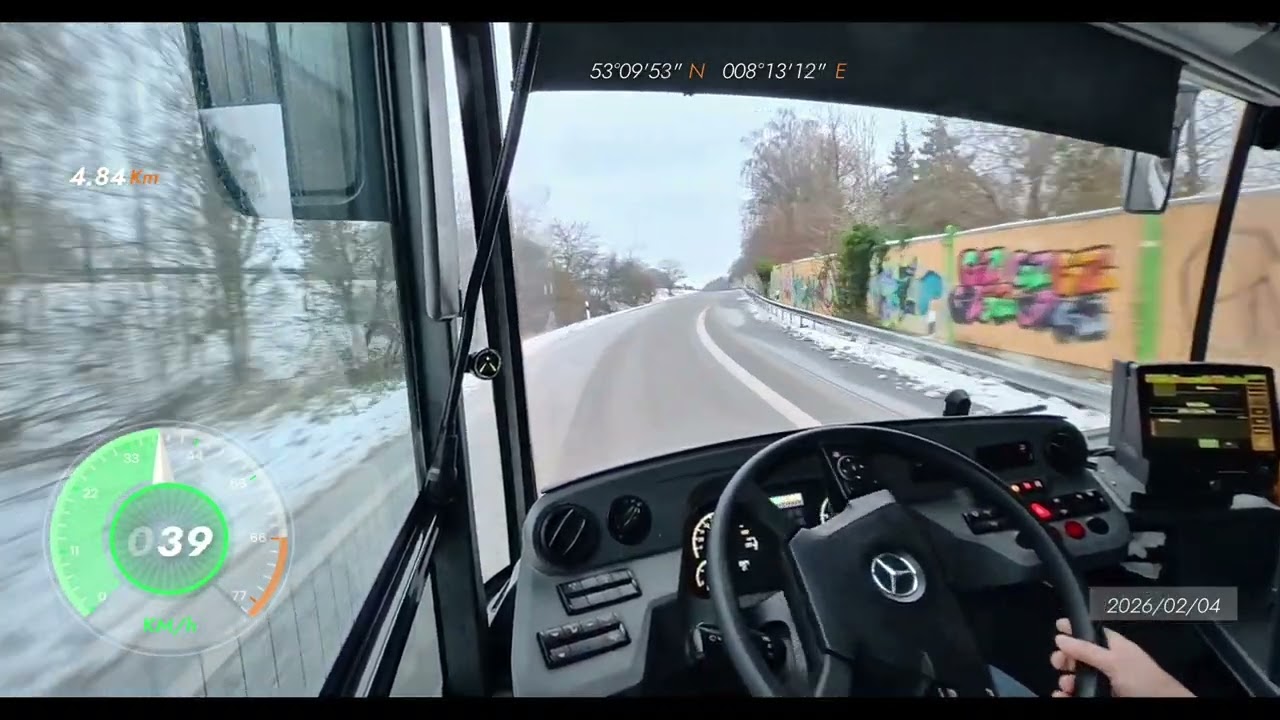 VWG Oldenburg | VWG Bus ZOB (Cab View) 🚌 ZOB-C ➡️ Betriebshof der VWG | XXL Busfahrt