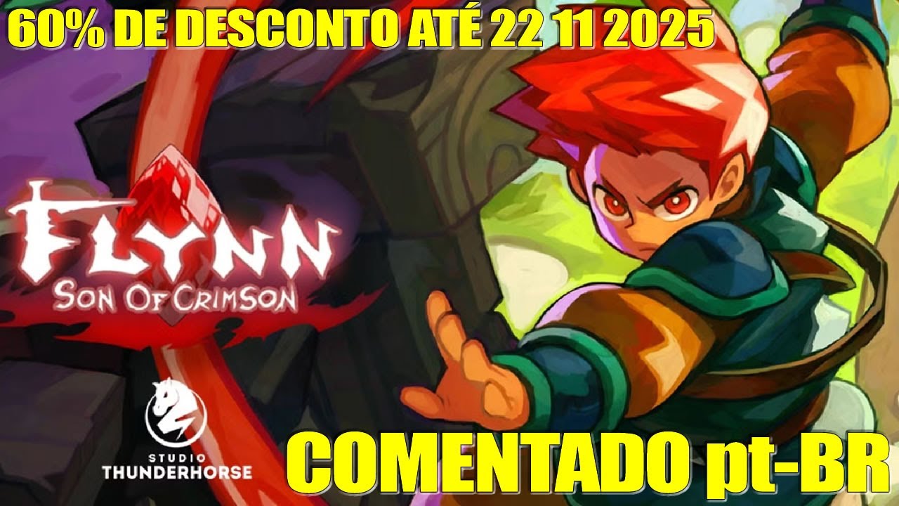 Flynn: Son of the Crimson — игровой процесс на PS5 с комментариями на бразильском португальском я...