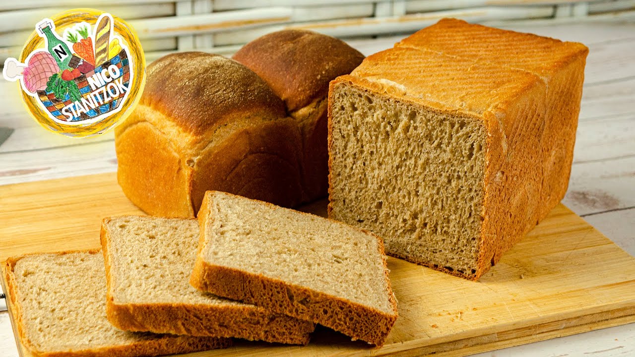 Toastbrot mit Vollkornmehl - Soft und saftig mit Tangzhong | Nico Stanitzok