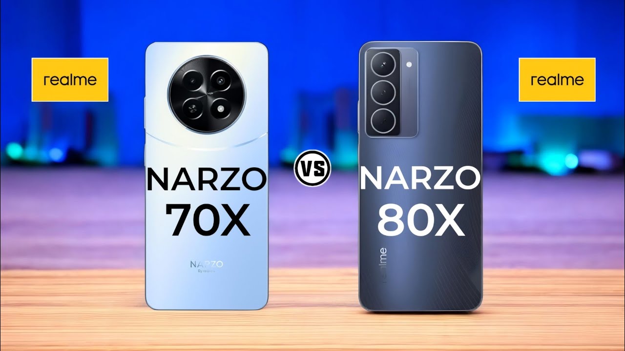 Realme Narzo 70X 5G Vs Realme Narzo 80X 5G   #Trakontech