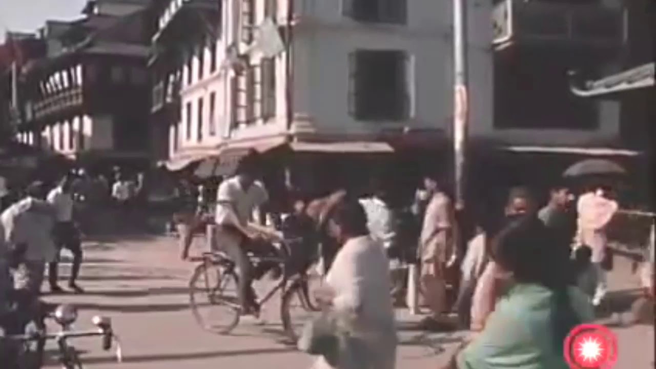 Watch an old video of what a 100-year-old Nepali market was like.