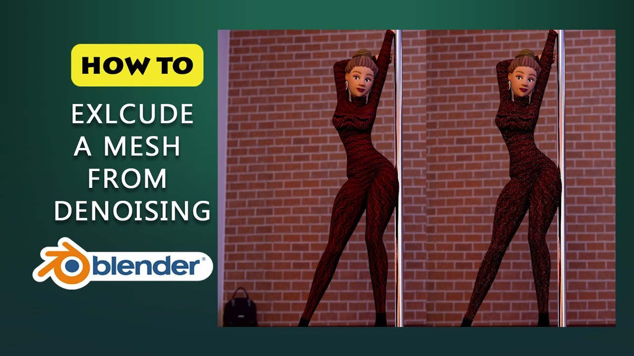 How To Exclude A Mesh From Denoising In Blender