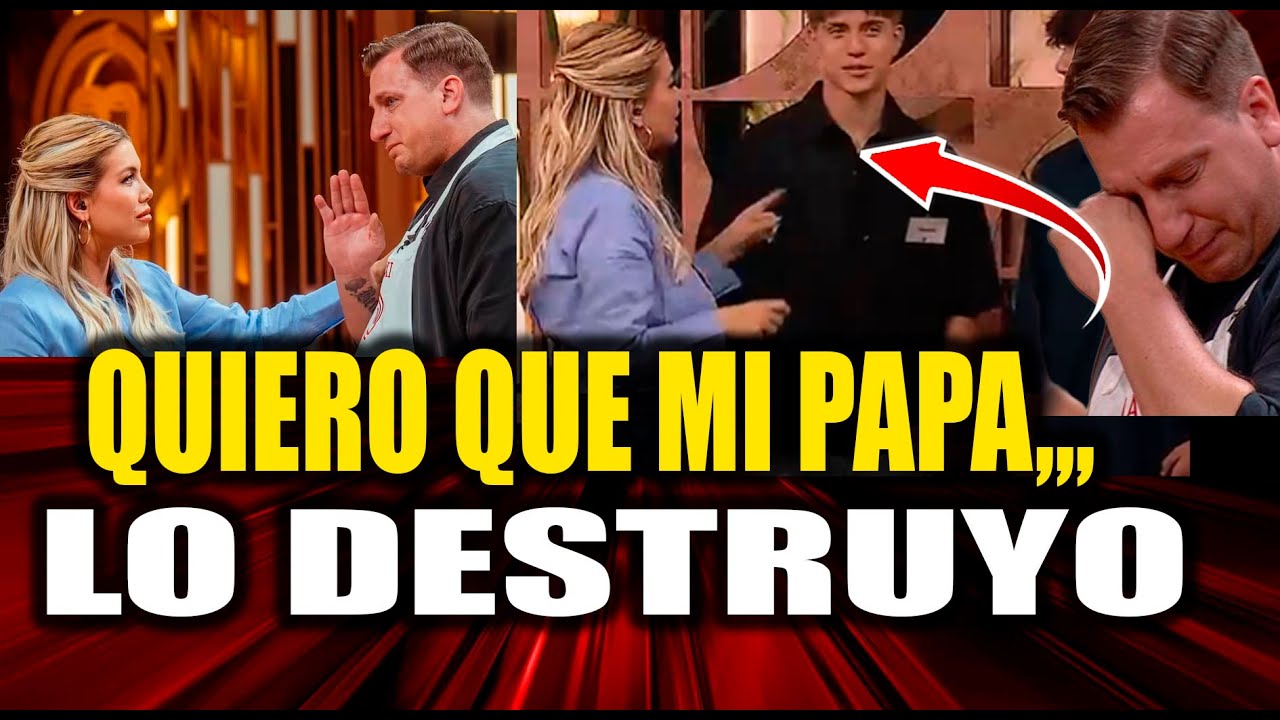 Valentino fulminó a Maxi López en vivo:  lo hizo llorar y podría traerlo de vuelta a la Argentina