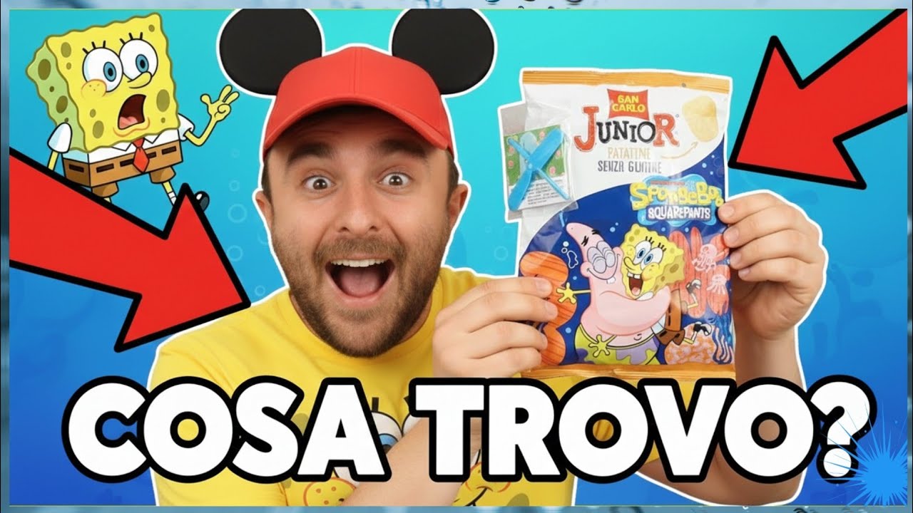 COSA c’è DENTRO le PATATINE di Spongebob? 🍟🧽