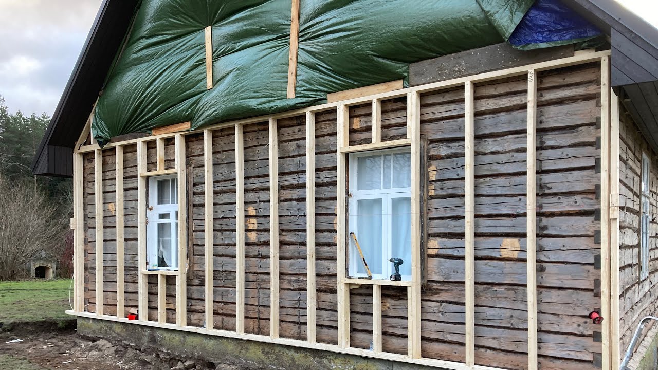 BUILDER’s LOGBOOK. Facade renovation. Day 7. In Estonian.