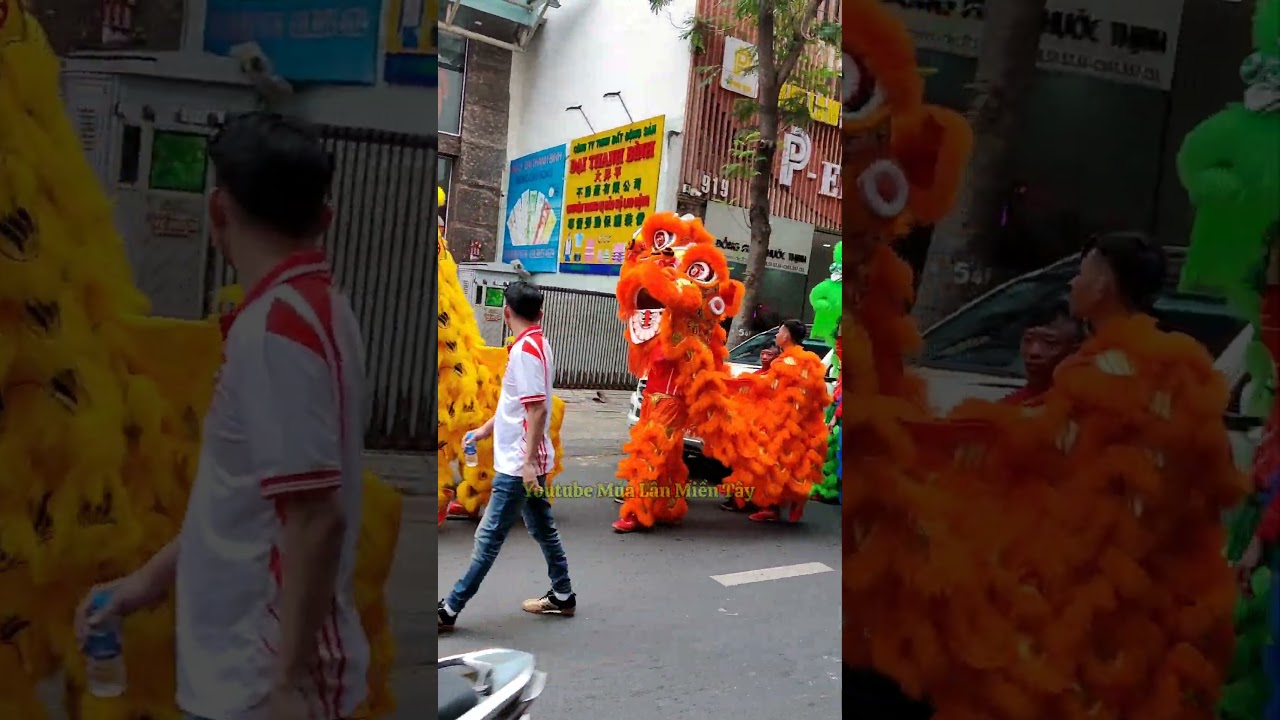 M&uacute;a L&acirc;n Tết 2025🎉🎇 #mualantet2025 #liondance #mualantet #mua #tonytv #bibitv #shorts #mualandontet