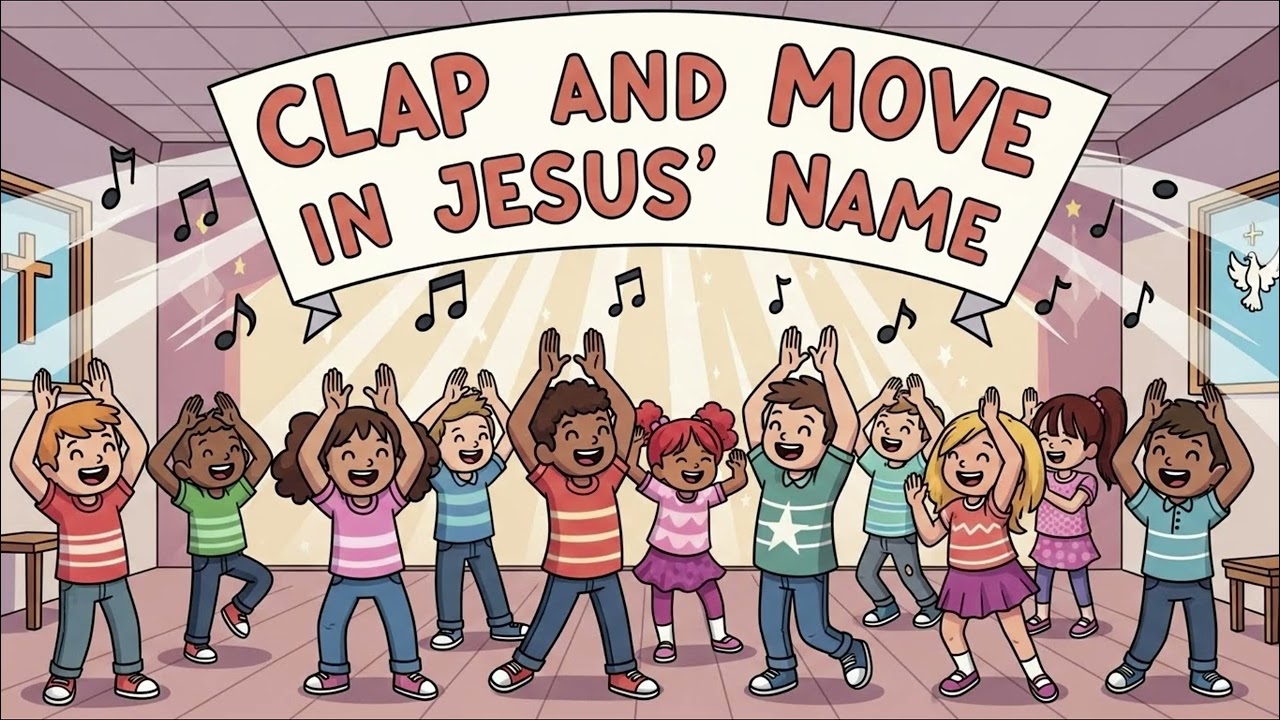 Clap and Move in Jesus’ Name #familyvlog #jesus #song