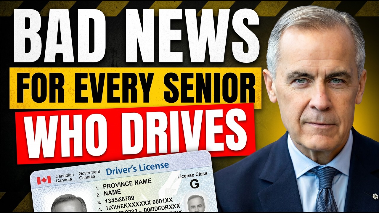 ❌ BAD NEWS for Every Canadian Senior Who Drives &mdash; New Licence Rules Are Already in Effect