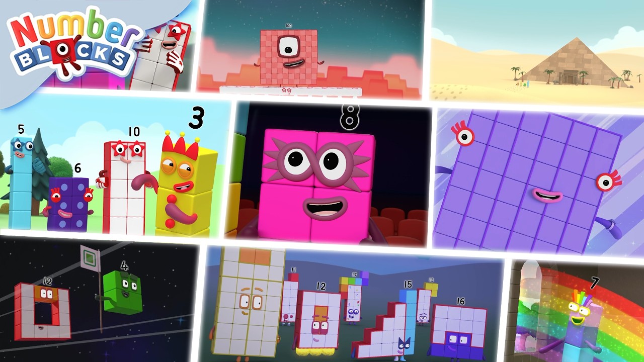 One Second of Every Episode | Learn to Count for Kids | Number Cartoon | Numberblocks