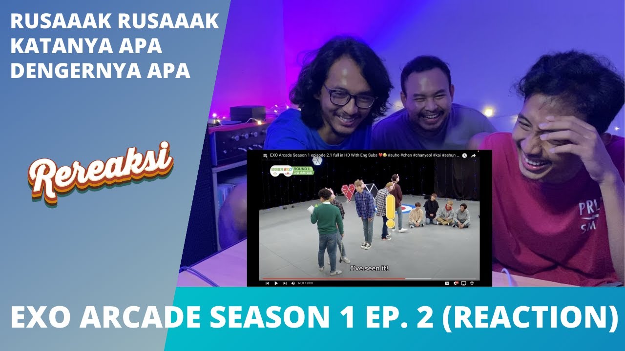EXO ARCADE SEASON 1 EPISODE 2 (REACTION)