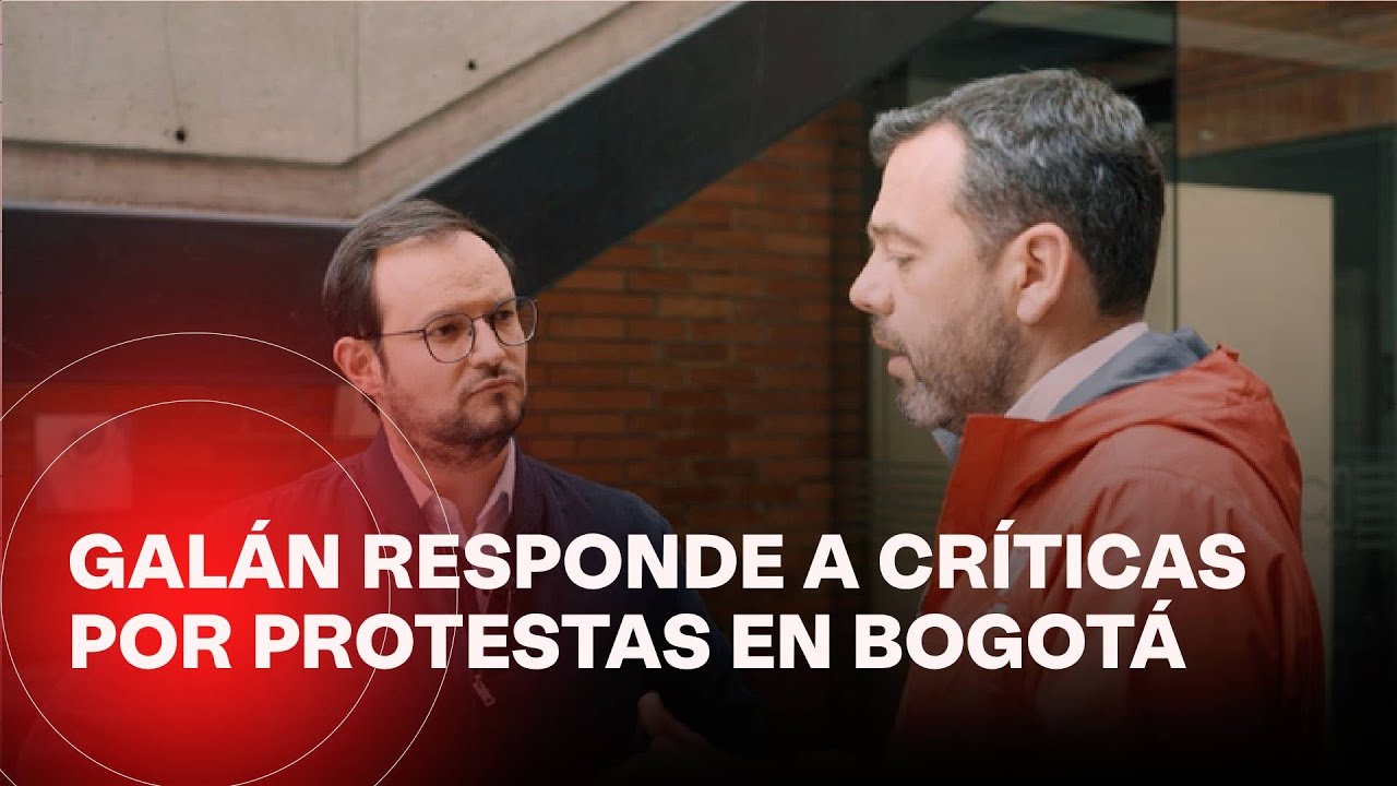 Carlos Fernando Gal&aacute;n responde a cr&iacute;ticas y habla de seguridad en Bogot&aacute;