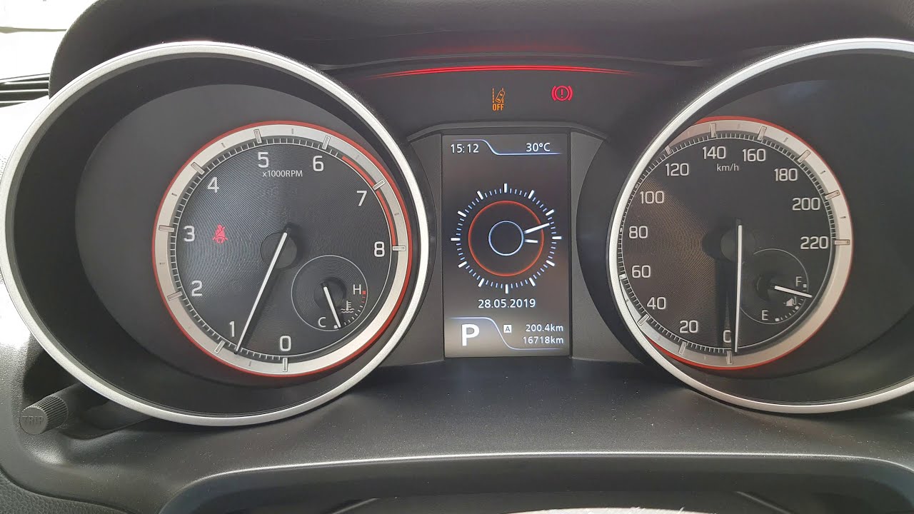 Suzuki Swift MID Positions