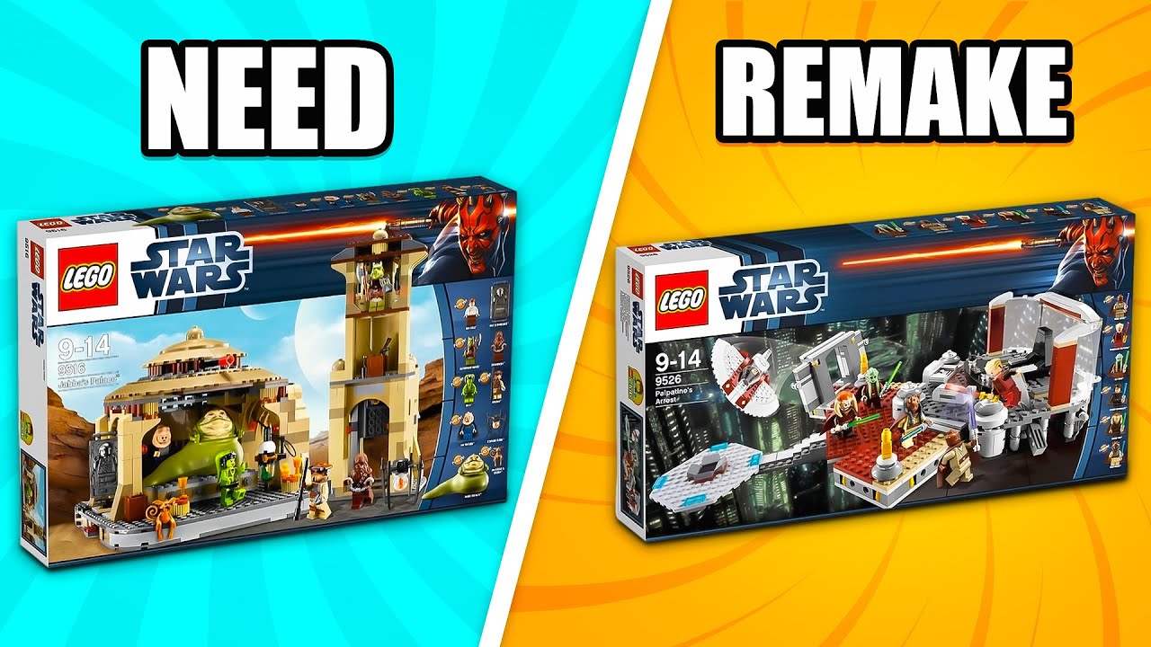 Топ-30 наборов LEGO Star Wars, которые НУЖДАЮТСЯ в переиздании.