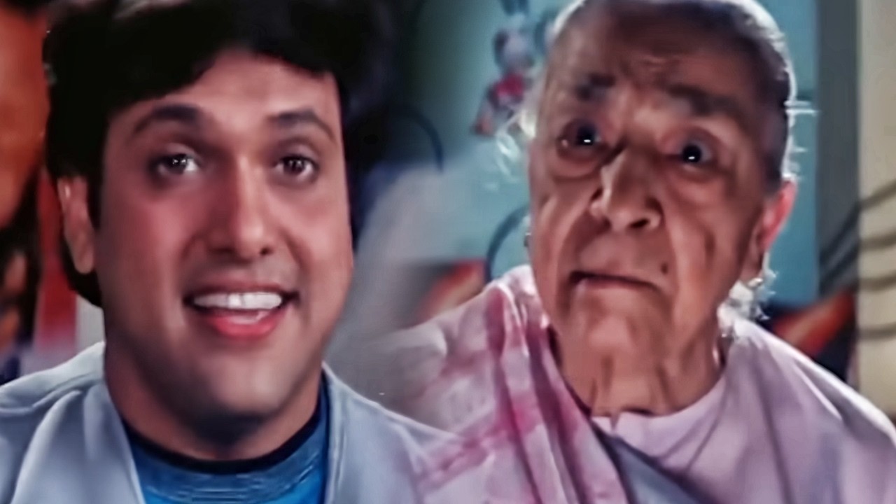 दादी ने गोविंदा को जोर का थप्पड़ मारा