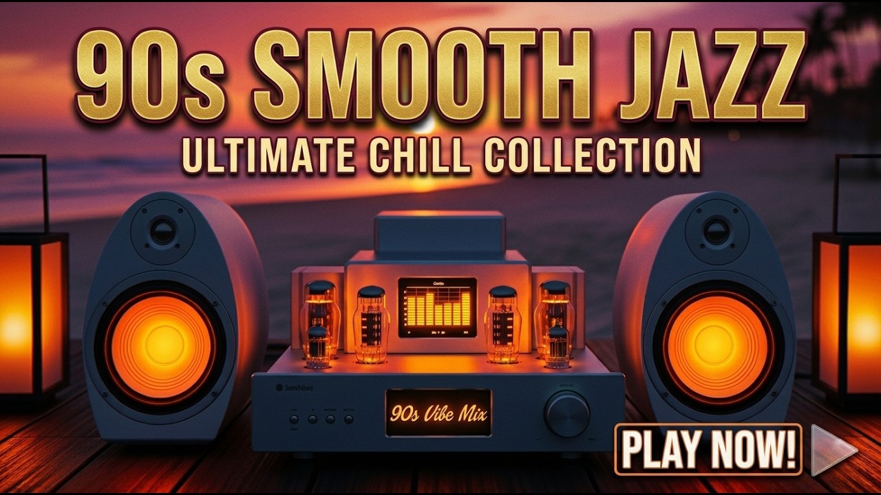 Smooth Jazz Vibes 90s 🎷Relaxing Background Music for Work, Study & Deep Focus 🎼🎧