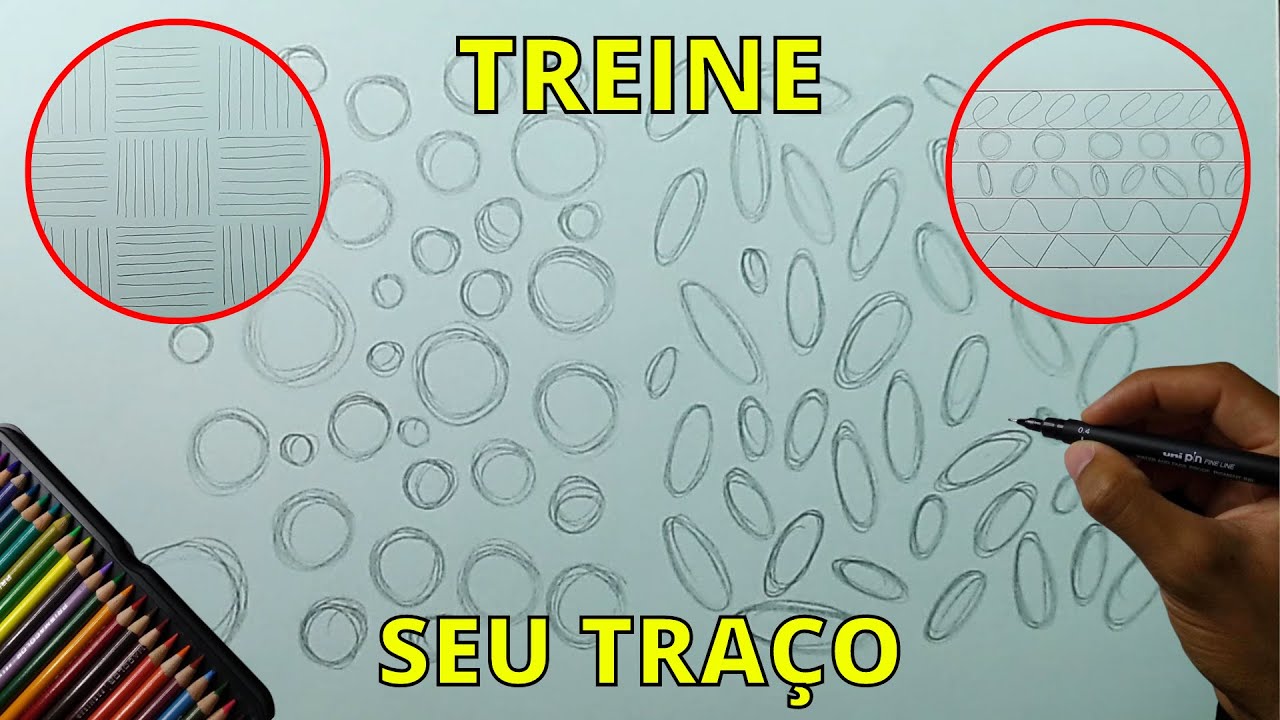 MELHORE SEU TRAÇO! (Treine seu controle de mão)