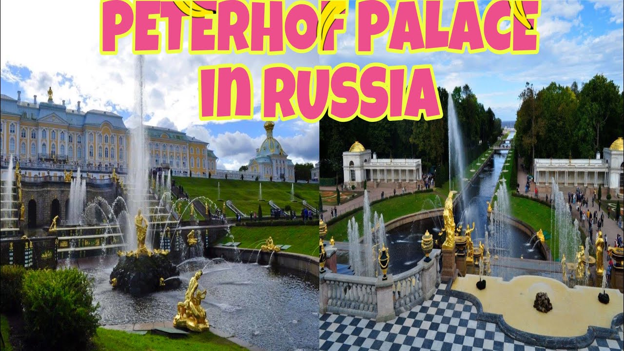 PETERHOF PALACE IN RUSSIA