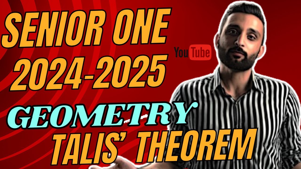 |senior one | Talis' theorem| geometry | first term 2025|||