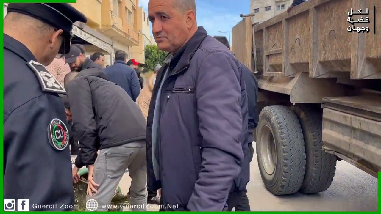 جرسيف | السلطات المحلية تقود حملة واسعة لتحرير الملك العمومي بإشراف من السيد باشا المدينة