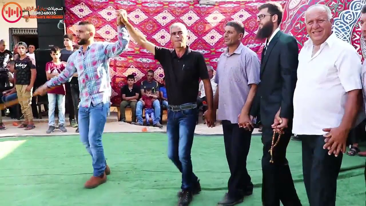 رفعت الاسدي والزمار محمد أبو ليل - دبكة يرغول ومجوز - حمام العريسين كارم واكرم ياسين - عانين 2018