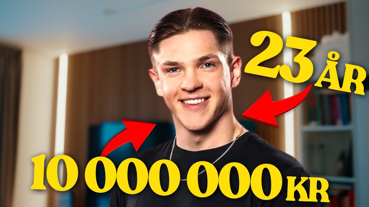 23-åringen Som Tjänar 1 000 000 kr/Månad