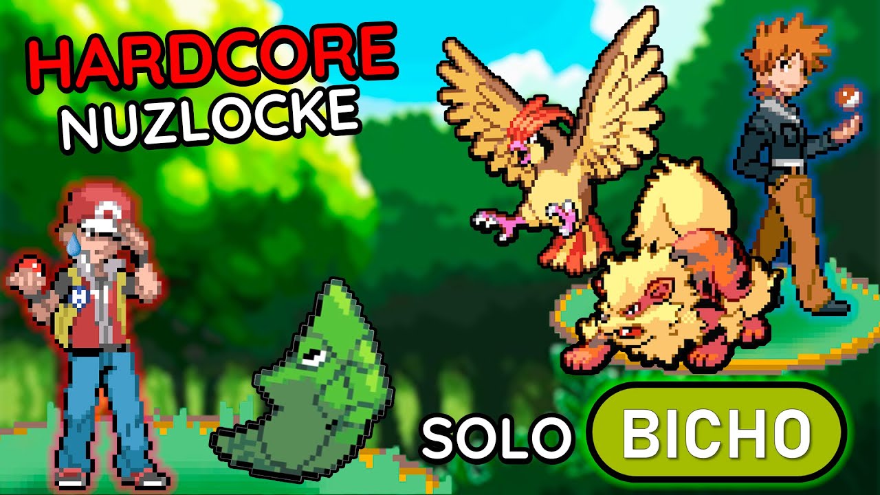 Pok&eacute;mon Rojo Fuego pero SOLO con TIPO BICHO? [Hardcore Nuzlocke]