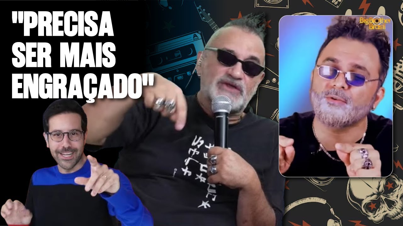 REGIS TADEU SE REVOLTA COM IMITADOR AO VIVO