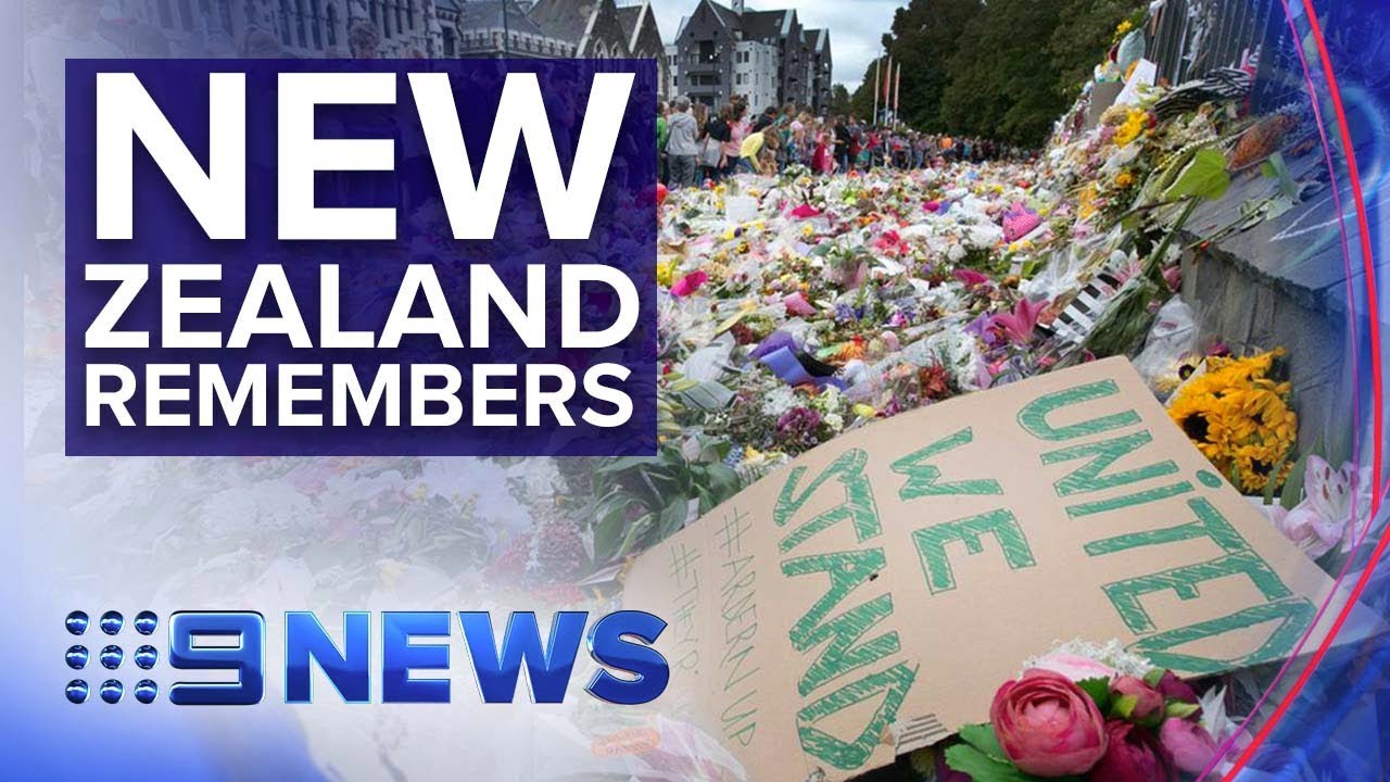 New Zealand to pause in national remembrance for Christchurch attack victims | Nine News Australia