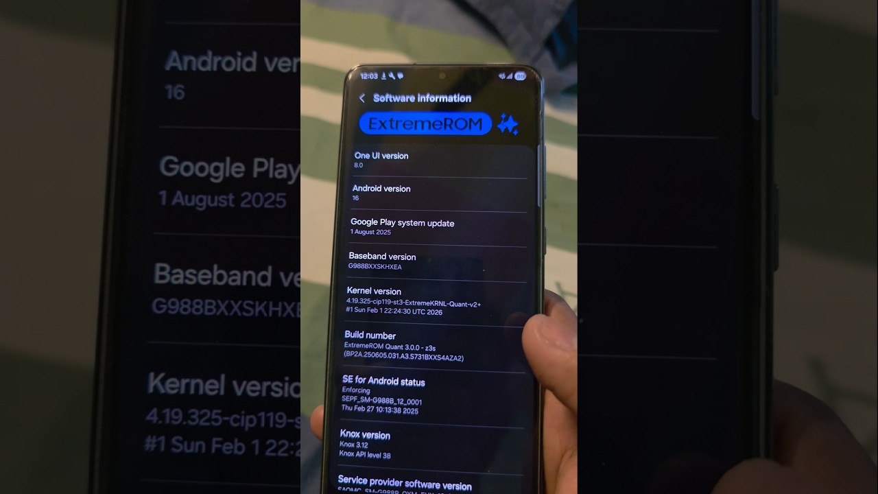 S20 Ultra One Ui 8 #oneui8 #s20ultra #extremerom