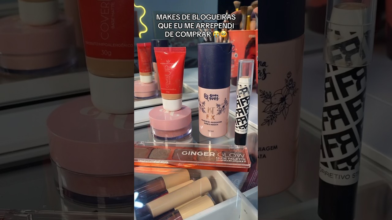 MAKES DE BLOGUEIRAS QUE EU ME ARREPENDI 😭 #makeup #maquia #maquiada #dicasdebeleza #maquiagem