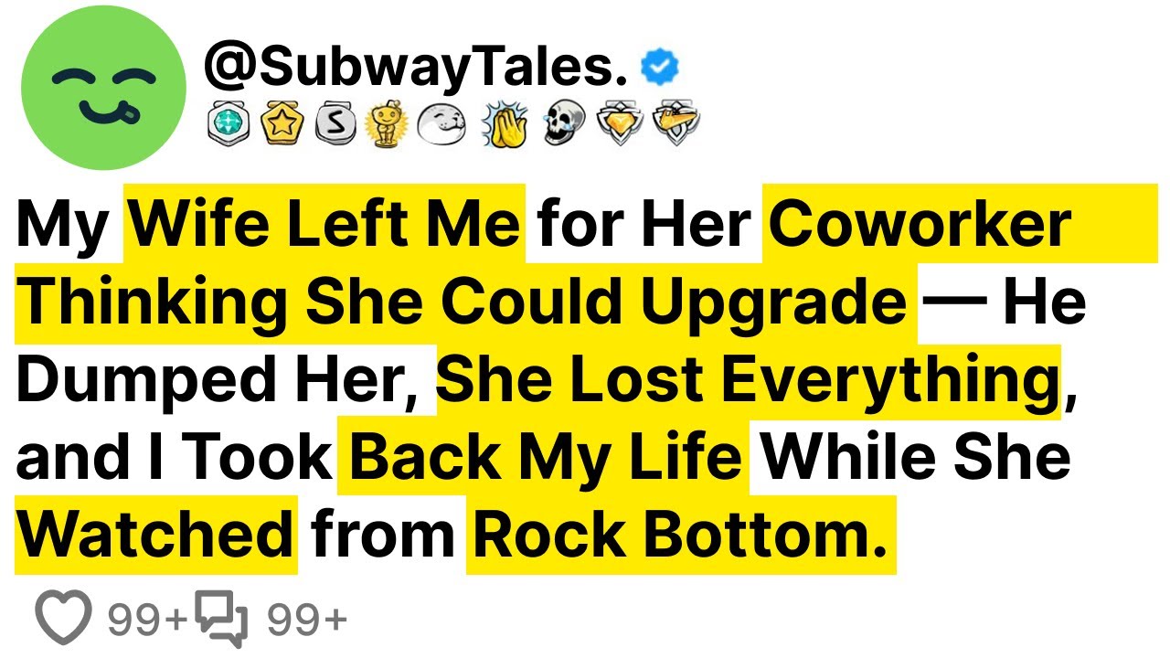 My Wife Left Me for Her Coworker Thinking She Could Upgrade — He Dumped Her, She Lost Everything...