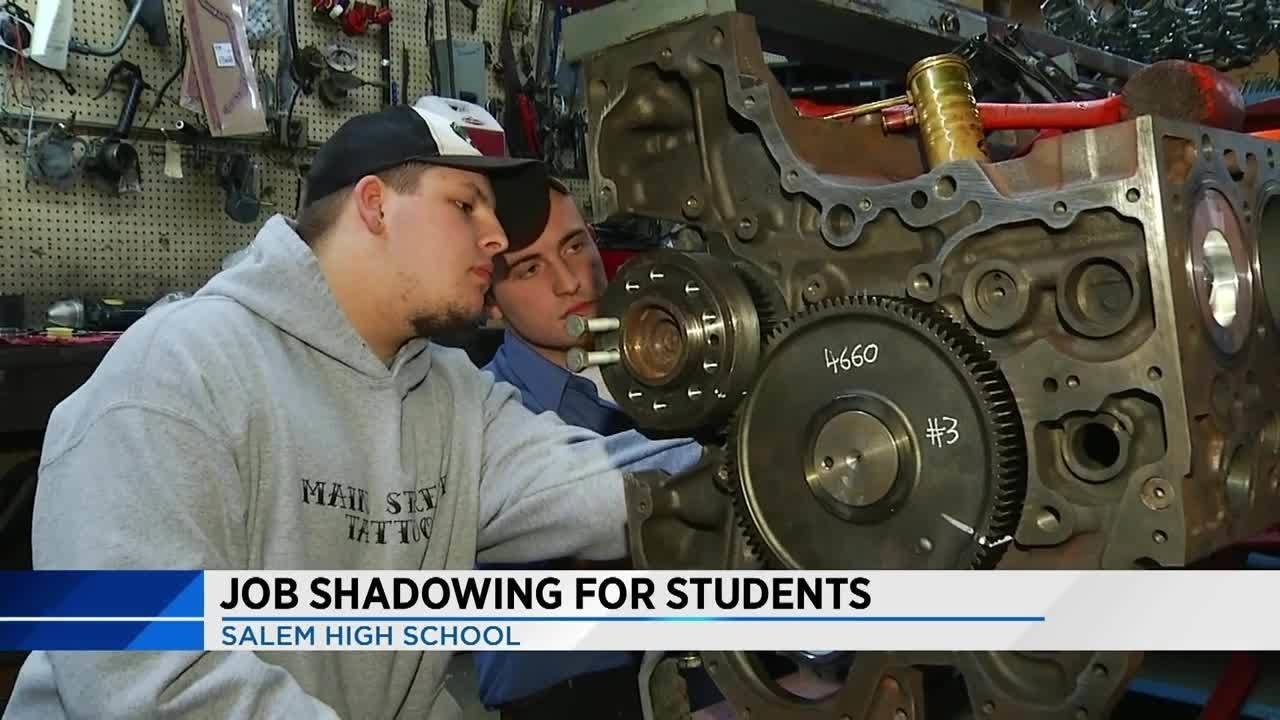 Job shadowing for students