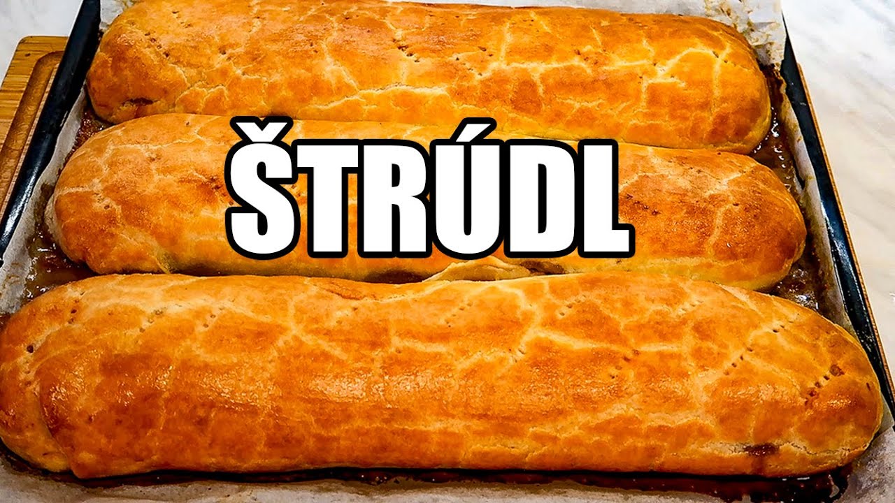 ŠTRÚDL KTERÝ BUDETE DĚLAT POŘÁD DOKOLA, ŠTRÚDL BEZ KYNUTÍ, RECEPT NA ŠTRÚDL, JABLEČNÝ ŠTRÚDL
