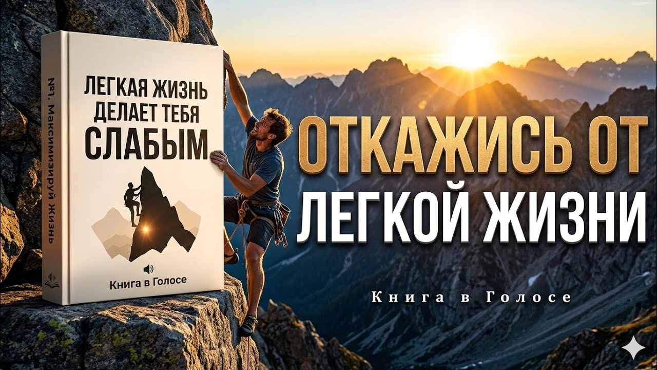 Почему Нужно Отказаться от Лёгкой Жизни | Мотивационная Аудиокнига