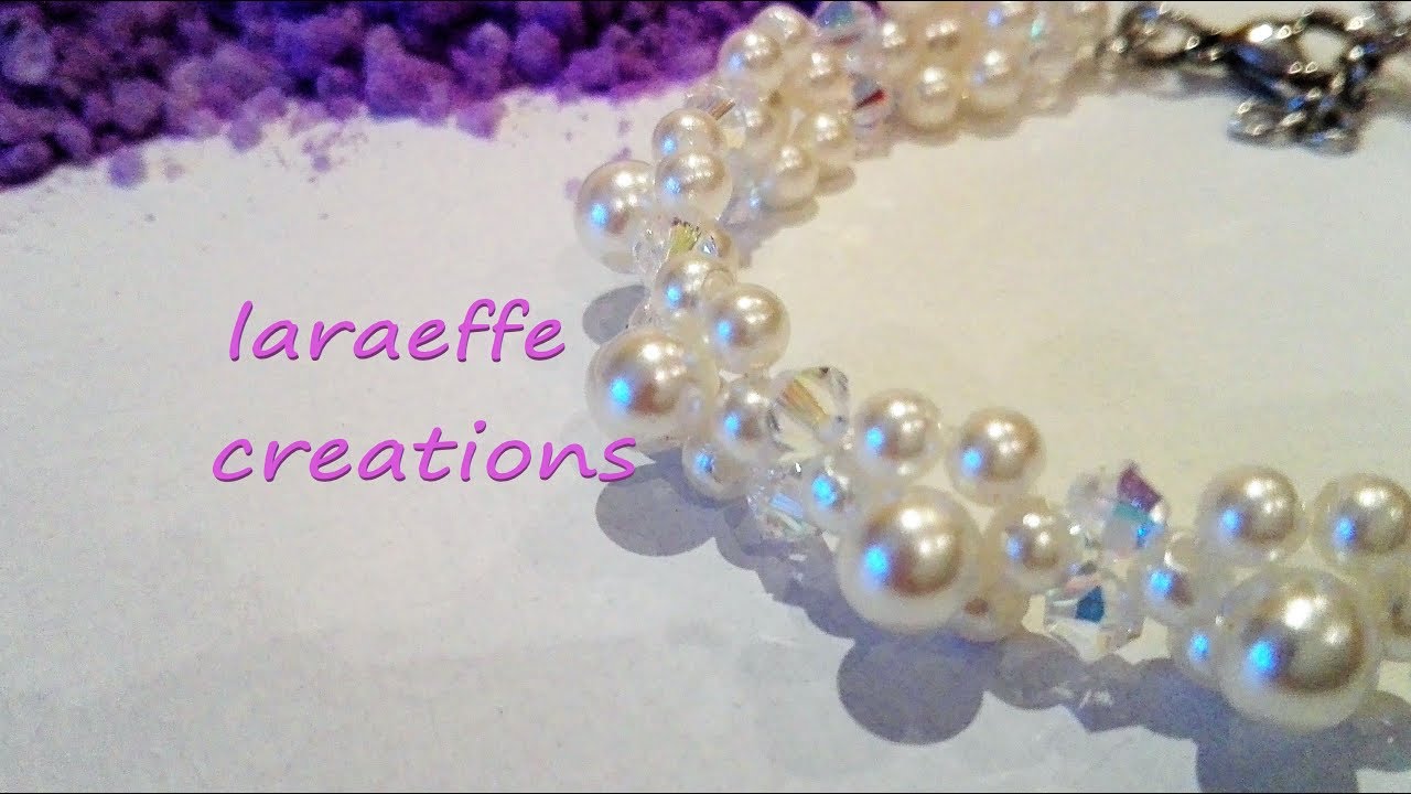 Bracciale Swarovski e perle Queen Tutorial
