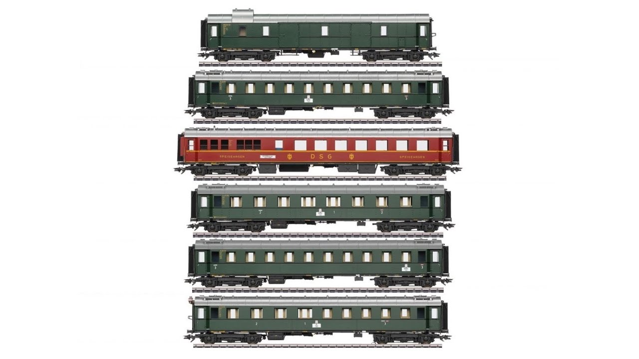 Bernd's MoBa: Unboxing Märklin 42529 Schnellzugwagen-Set der Einheitsbauart 1928 bis 1930