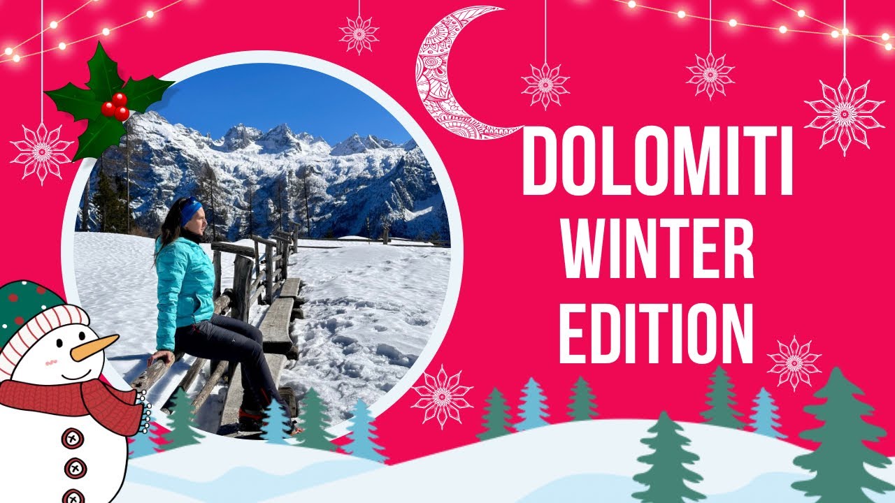 ❄️ Winter Dolomites | Dolomiti d’Inverno viste dall'alto