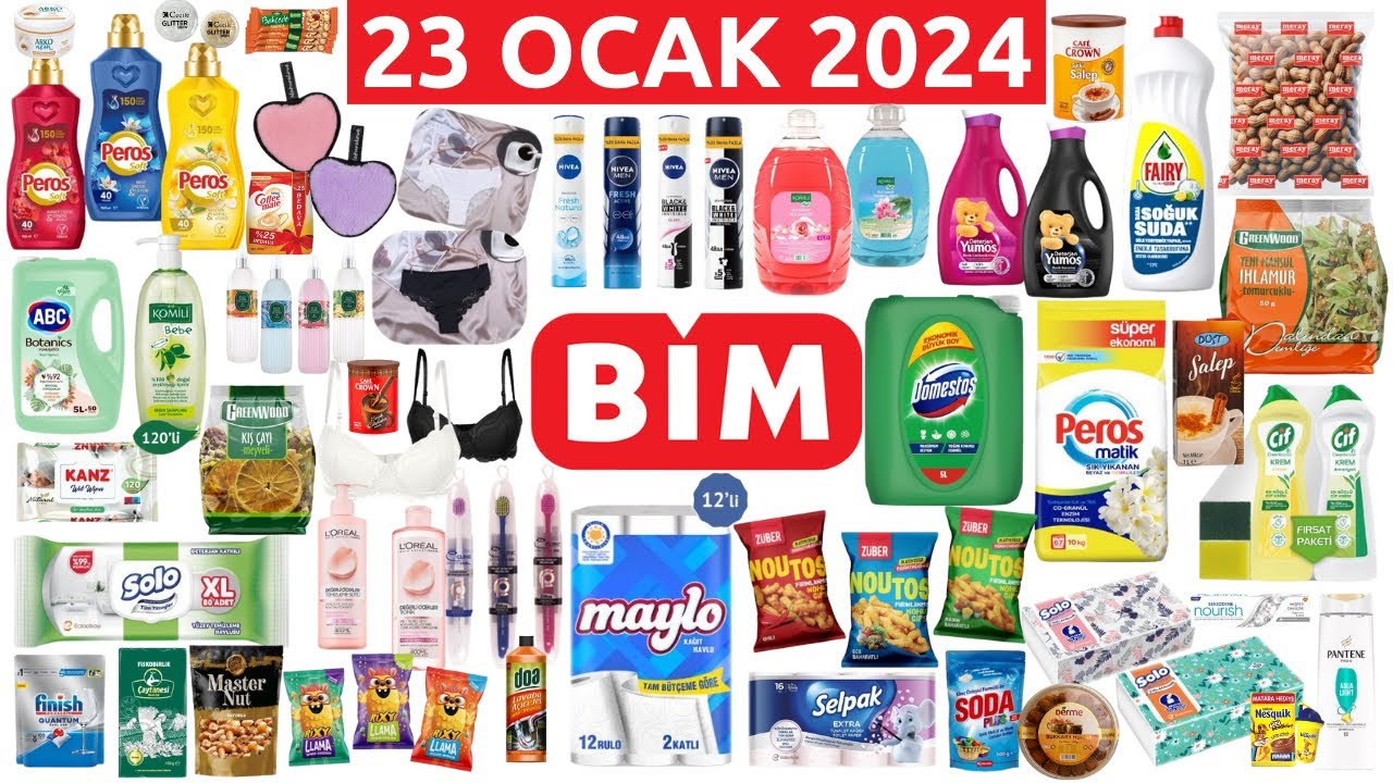BİM 23 OCAK 2024 | RESMİ KATALOGDAN ✅ | BİM İNDİRİMLERİ | BİM KAMPANYA | Bim Aktüel Ürünleri