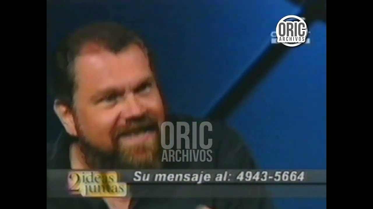 1999 Mona Moncalvillo conduce 2 ideas Juntas con Quique Pesoa y Alejandro Dolina