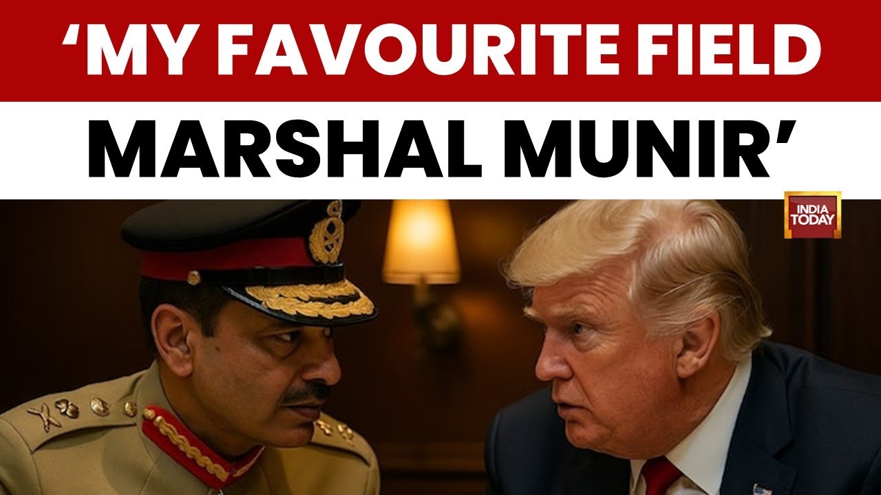 Trump's 'Favourite': US President Stuns With Praise For Pakistan Army Chief Asim Munir