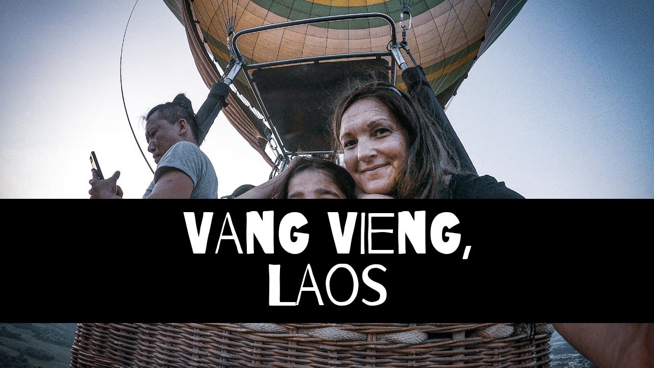 VANG VIENG, LAOS HOT AIR BALLOON RIDE