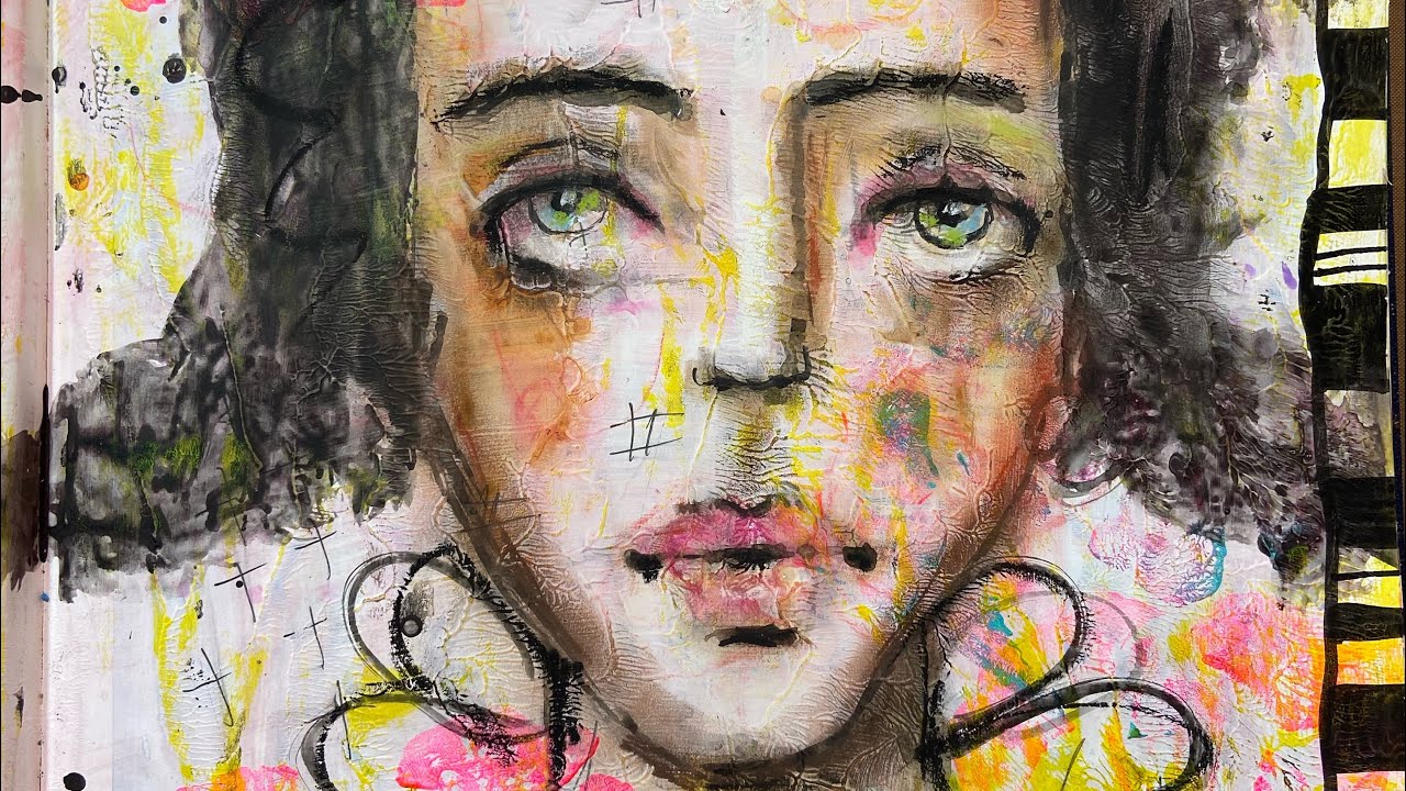 LIVE ART JOURNALING MET PETRA STEIN DEEL 1