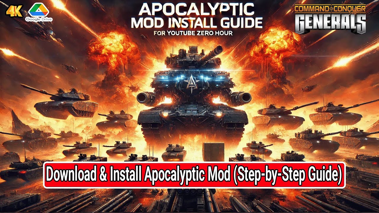 Generals Zero Hour просто сводит с ума! 🔥 Как скачать и установить мод Apocalyptic (пошаговое рук...