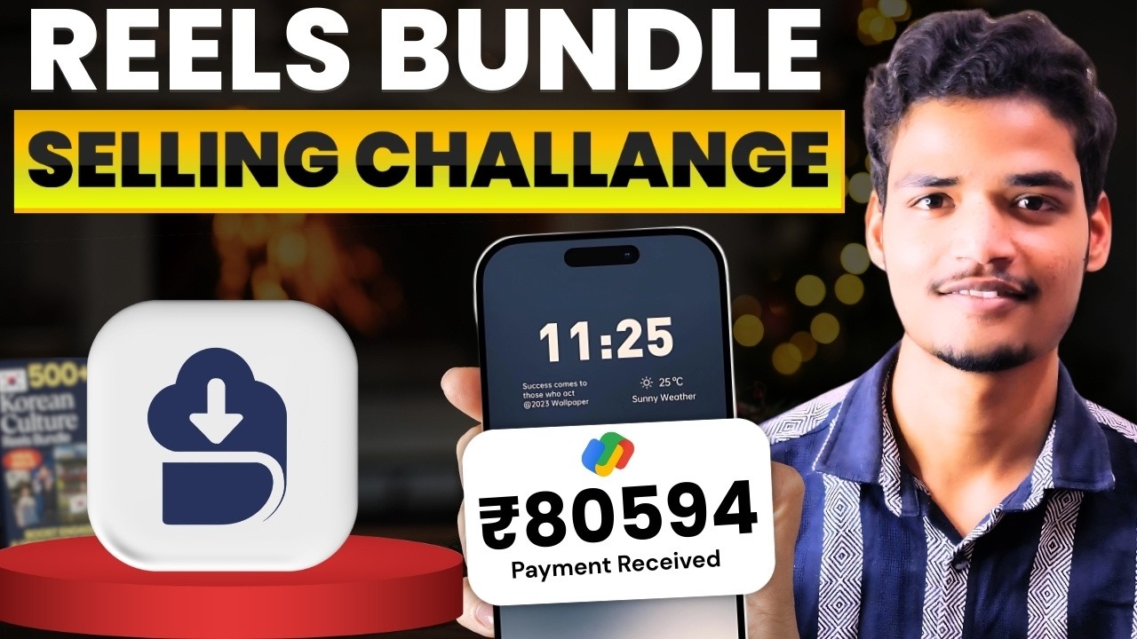I Tried 24 Hours Reels Bundle Selling Challenge ( 📢 Zero Budget )