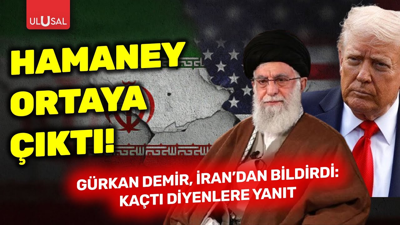 Hamaney ortaya çıktı! Gürkan Demir, İran'dan bildirdi: 