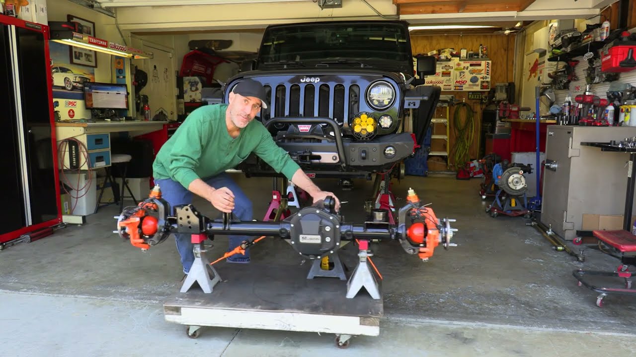 Лучший апгрейд передней оси Dana44 для Jeep Wrangler — Fusion Elite — ИДЕАЛЬНО