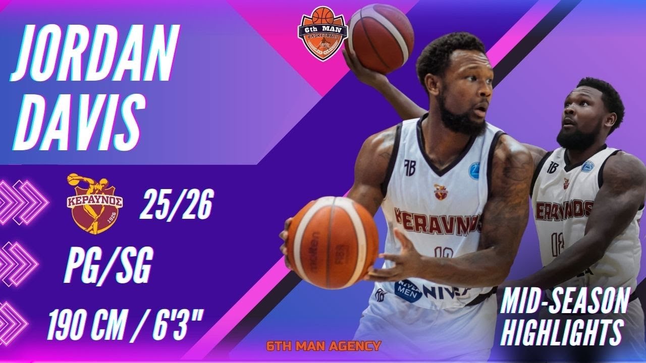 JORDAN DAVIS ⏐ 25/26 Mid-Season Highlights