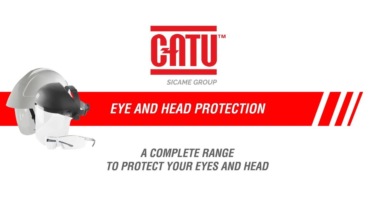 CATU HEAD AND EYES PROTECTION FOR ELECTRICAL OPERATIONS