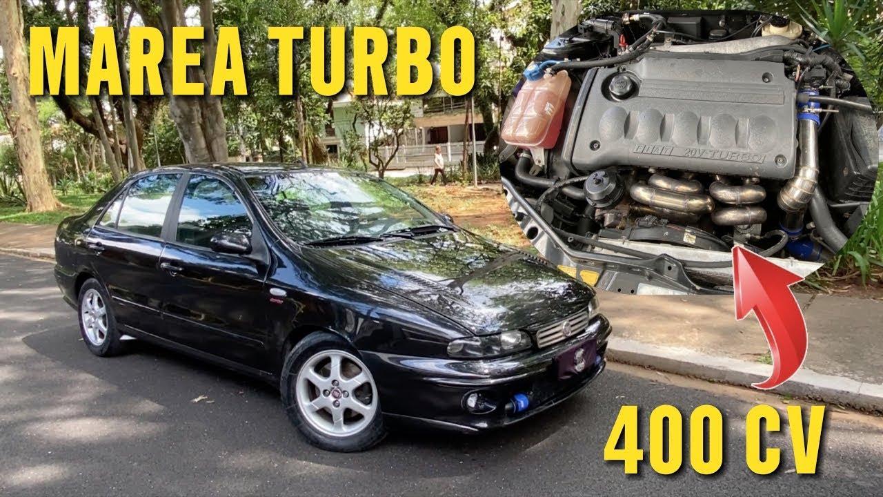 MAREA TURBO: com receita forjada e troca de turbina chega aos 400 cv